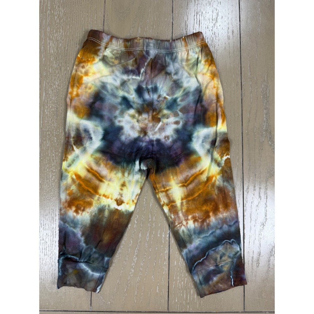 Kyte Baby Joggers Kids 6-12 Months CUSTOM Earth Tone Ice Tie Dye Bamboo